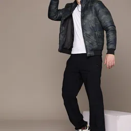 The Roadster Lifestyle Co. Camouflage Printed Bomber Jacket-picture-13