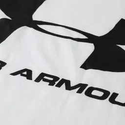 UNDER ARMOUR Men White Sport Style Logo Printed T-Shirt image 2