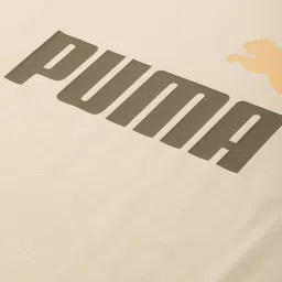 Puma Brand Logo Printed Pure Cotton T-shirt image 5