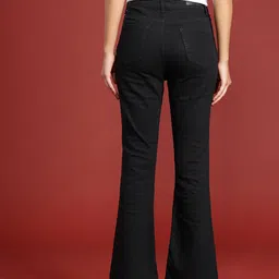 all about you Women Flared High-Rise Stretchable Jeans image 3