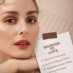 Carlton London Matte Lipstick - 4g - Begonia image 5