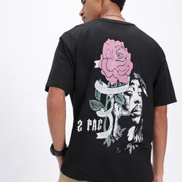 glitchez Soft Grunge Glam Printed Oversized Fit T-shirt image 2