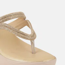 Anouk Women Embellished Wedge Sandals image 5