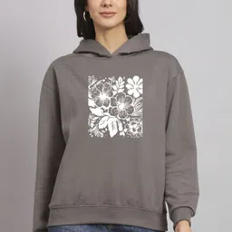 7 ISLANDS Women Printed Hooded Sweatshirt image 4