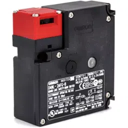 Omron Small Electromagnetic Lock Safety Door Switch 5 V DC 1 mA Resistance Load, D4NL-2AFG-B image 2