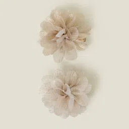 Accessorize Girls Set Of 2 Glitter Corsage Hair Clips-image-67