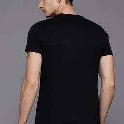 Allen Solly Graphic Printed Slim Fit Cotton T-shirt image 2