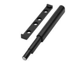 Ebco Push Open Fitting Magnetic Black Finish, 35 Kg Per Piece Push Force and 127 mm Extended Length, POM40 image 1