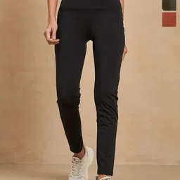 COLOR CAPITAL Women Pack of 3 Skin Fit Antimicrobial Tights-picture-40