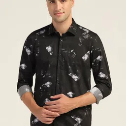 Blackberrys Men Slim Fit Opaque Printed Casual Shirt-image-30