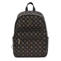 Guess Brown Printed Backpack-image-83