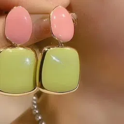 SZN Square Drop Earrings image 2