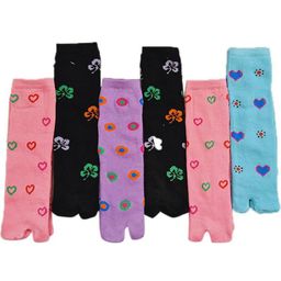 MUKHAKSH 6 Pairs Girls Multicolor Ankle Length Woolen Socks-picture-8