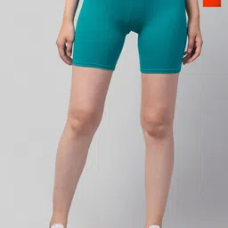 ULLAS Women Skinny Fit Cycling Sports Shorts-image-9
