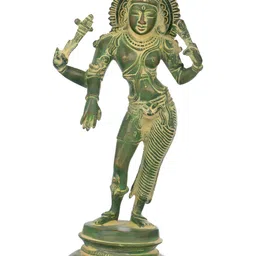 Exotic India Green Religious Idol Showpiece-image-86