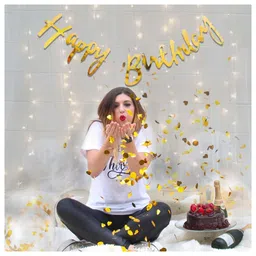 Bubble Trouble Birthday Banner Confetti Balloon with Led Light for Kids Decoration  Kit - Pack of 10 image 4