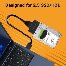 Zebronics Upto 5 Gbps Super Fast USB 3.0 to SATA Adapter, Zeb-UTS100 image 3