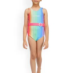 SHIFTER Belted Rainbow Swimming Costume-image-64