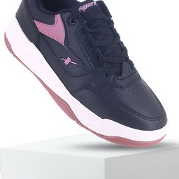 Sparx Women Colourblocked Lace-Ups Round Toe Sneakers-picture-12