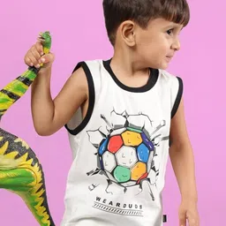 WEARDUDS Unisex Graphic Printed Round Neck Pure Cotton T-shirt image 1