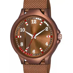 Miss Perfect Unisex Printed Dial & Leather Bracelet Style Straps Analogue Watch jk1032-picture-14