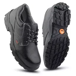 Fuel Steel Toe Safety Shoes Single Density Size UK 8 Black Model GORILLA SD-picture-13