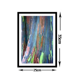 999Store Multicoloured Hand-Painted Abstract Wall Painting image 5