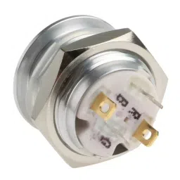 RS PRO Illuminated Push Button Switch Momentary 16 mm Cutout SPST RGB LED 36 V DC, 1758470 image 4