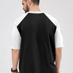 Metronaut Men Iron Man Colourblocked Drop-Shoulder Sleeves Applique T-shirt image 2