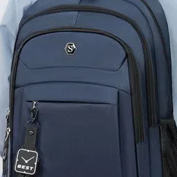 StyleCast Men Solid Ergonomic Straps Backpack image 3