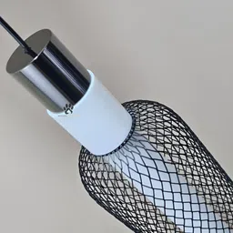 Mufasa Black Aluminium Ceiling Lamp image 2