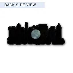 GIFTSHALA Blue & Yellow Printed Durable Decorative Fridge Magnets image 3