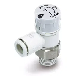 SMC AS-FSA Series Threaded Speed Controller, M5 x 0.8 Male Inlet Port x 6 mm Tube Outlet Port, AS1211FS-M5-06A-picture-18
