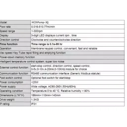 Haico 30 LPH Electric Economical Peristaltic Pump with LED Display Type, HI-8 image 4