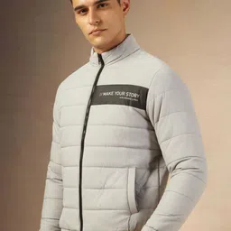 Dennis Lingo Men Padded Jacket with Patchwork image 3