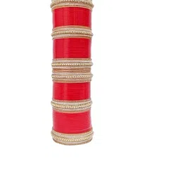 VICONO Set Of 2 Stone Studded Chuda Bangles-picture-11