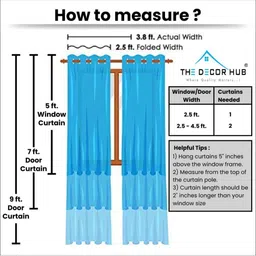 The Decor Hub Brown Set of 2 Long Door Core-picture-12