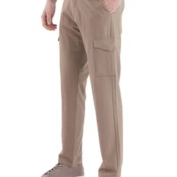 RARE RABBIT Men Regular Fit Mid-Rise Chinos Trouser image 2