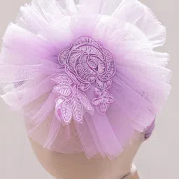 LULU & SKY Girls Fit & Flare Tulle Dress With Headband image 3