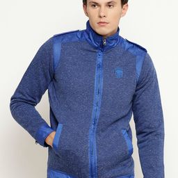 Duke Men Blue Solid Jacket-picture-15