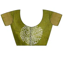 Panzora Woven Design Kanjeevaram Saree With Unstitched Blouse Piece image 3