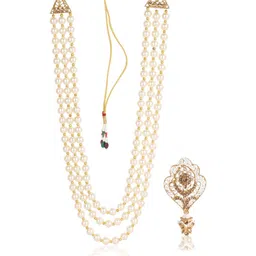 JIYANSHI FASHION Gold-Plated Alloy Jewellery Set-picture-31