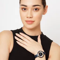 SZN Women Dial & Stainless Steel Straps Analogue Watch Mate blueSZZZN image 3