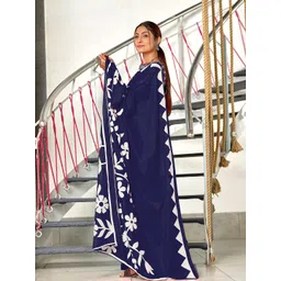 Panzora Floral Block Print Saree image 2