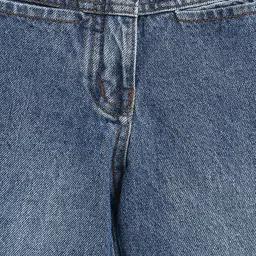 Tiny Girl Denim Woven Washed Wide Legged Jeans - Blue image 5