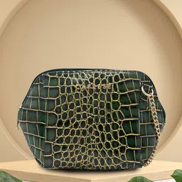 Caprese Textured Half Moon Sling Bag image 1