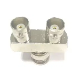 RS PRO Tee Coaxial Adapter 50 Ω BNC Plug Plug to BNC Socket 4GHz, 2177793 image 2