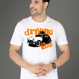 NOBLE HUSTLE Men Graphic Printed Round Neck Cotton T-shirt-picture-10
