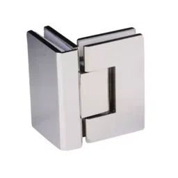 Ebco SS 304 Shower Hinge 90° Glass to Glass Brushed Steel Finish and 54 Kg Max. Door Weight, BSF1-90GG-S-picture-14