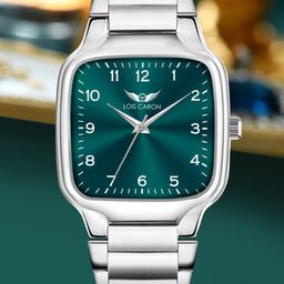 LOIS CARON Men Stainless Steel Bracelet Style Straps Analogue Watch LCS-4312-picture-34
